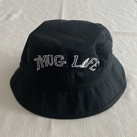 Thug Life Cotton Bucket Hat - Picture 2 of 8